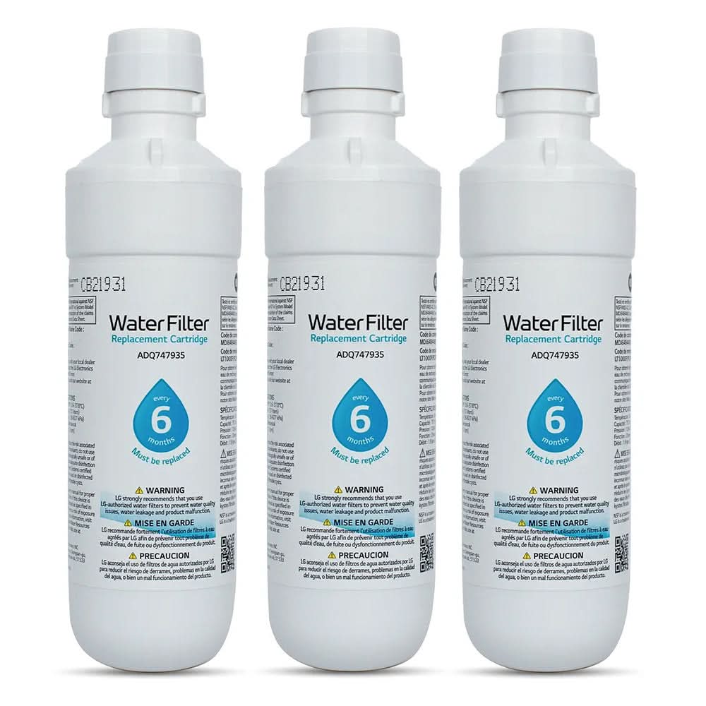 Replacement Refrigerator Water Filter for LG LT1000P LT1000PC (ADQ747935)
