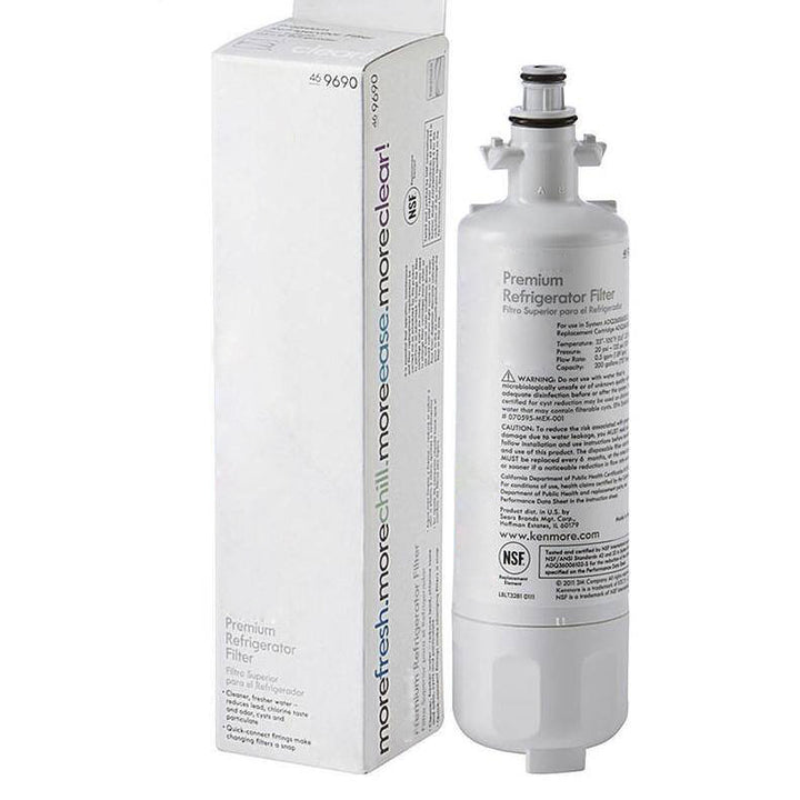 Blue Ripple Replacement For Kеnmore 9690, 46-9690 Refrigerator Water Filter, 2 Pack